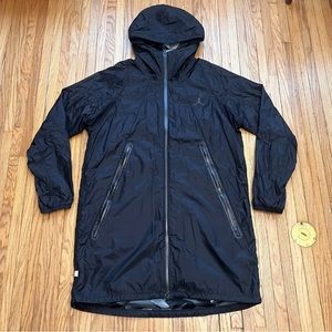 $150 Vtg Nike Black Long Jordan Jacket Retro XL Dunk NSW SB Hooded Jumpman